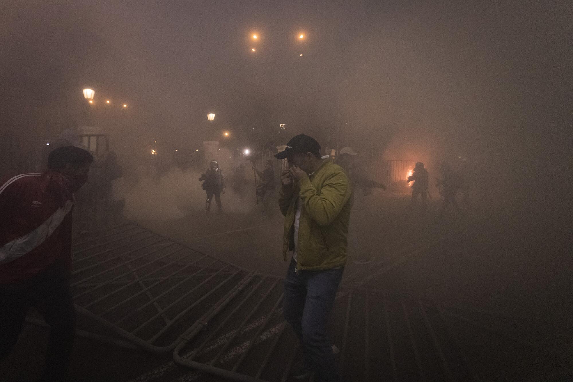 Enfrentamientos entre manifestantes y policía en Lima (Perú) el 15 de octubre de 2025. - 3